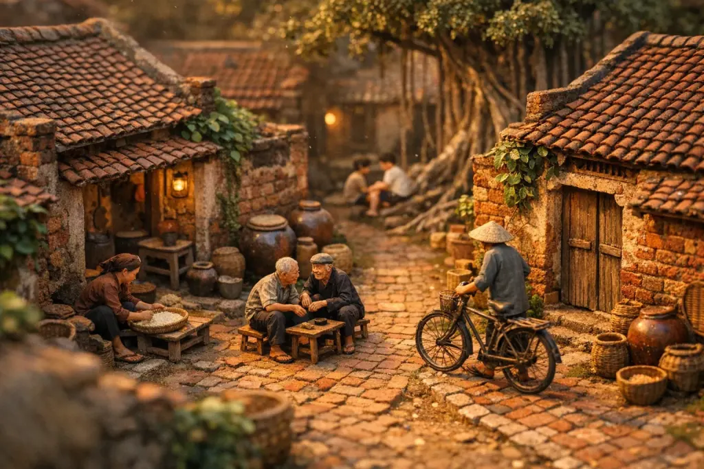 Prompt tạo ảnh phong cảnh 3D nghệ thuật