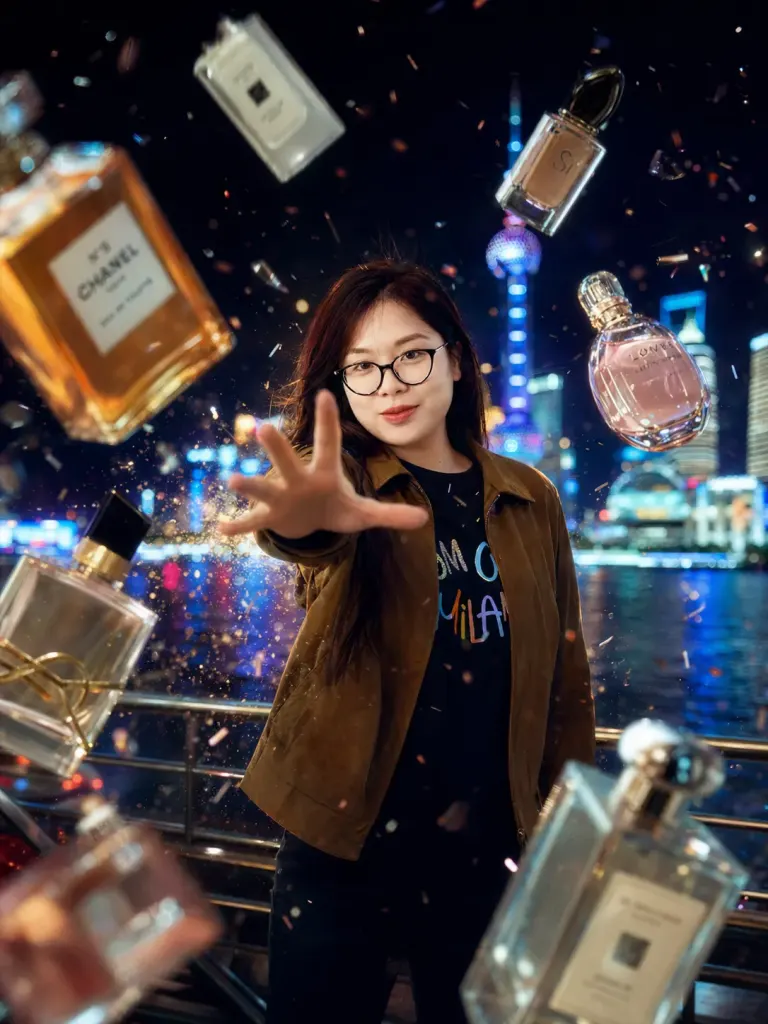 Tạo ảnh trend điều khiển vật thể bay hot TikTok