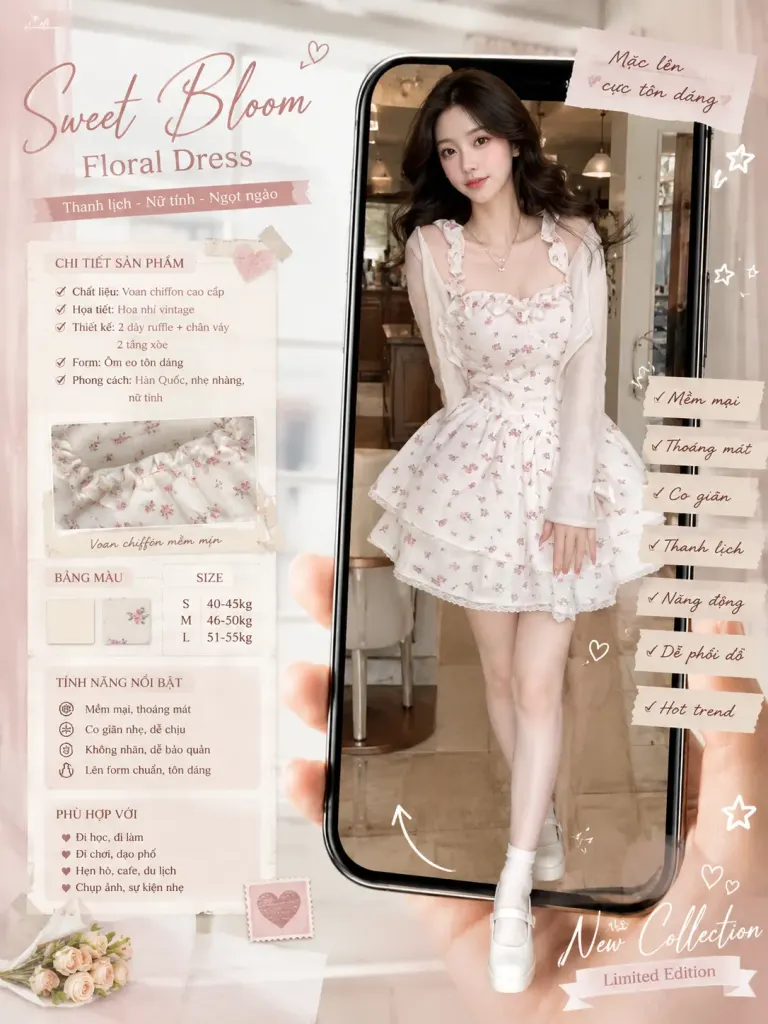 Prompt tạo ảnh quảng cáo thời trang cực đẹp