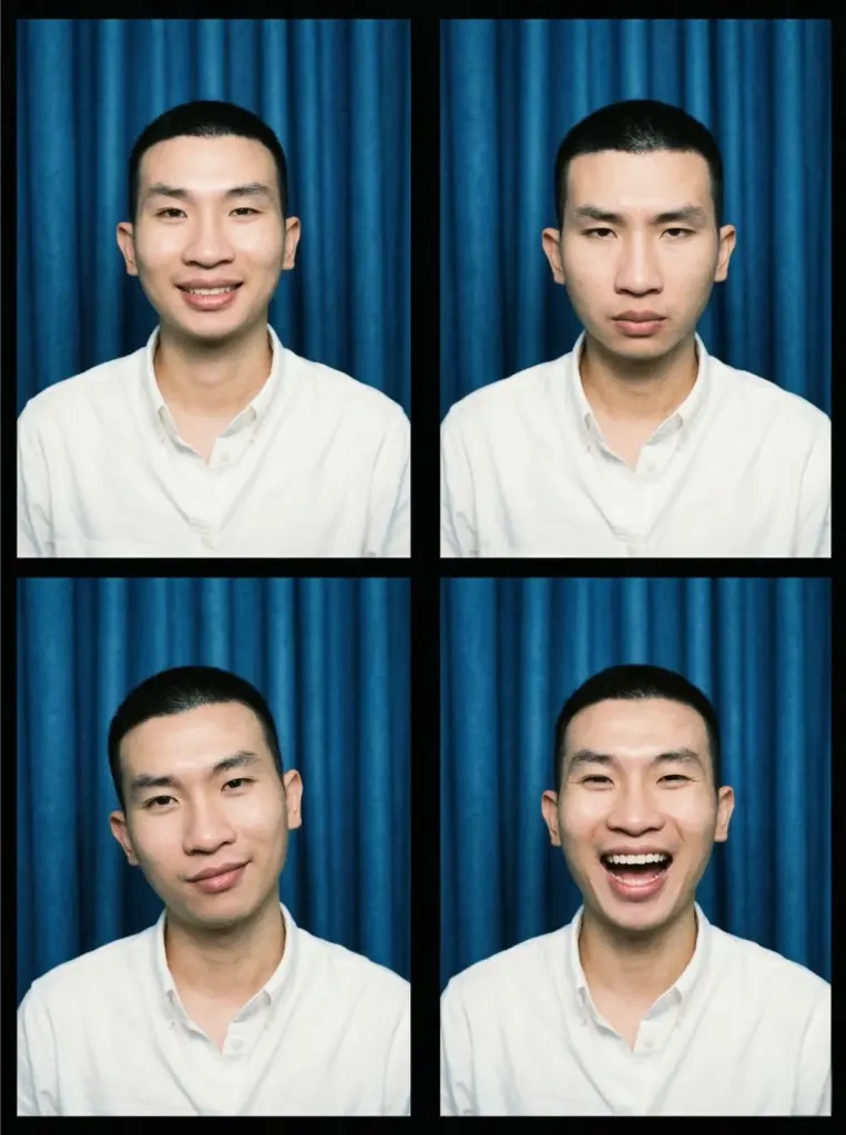 Tạo ảnh chụp photo booth tại nhà