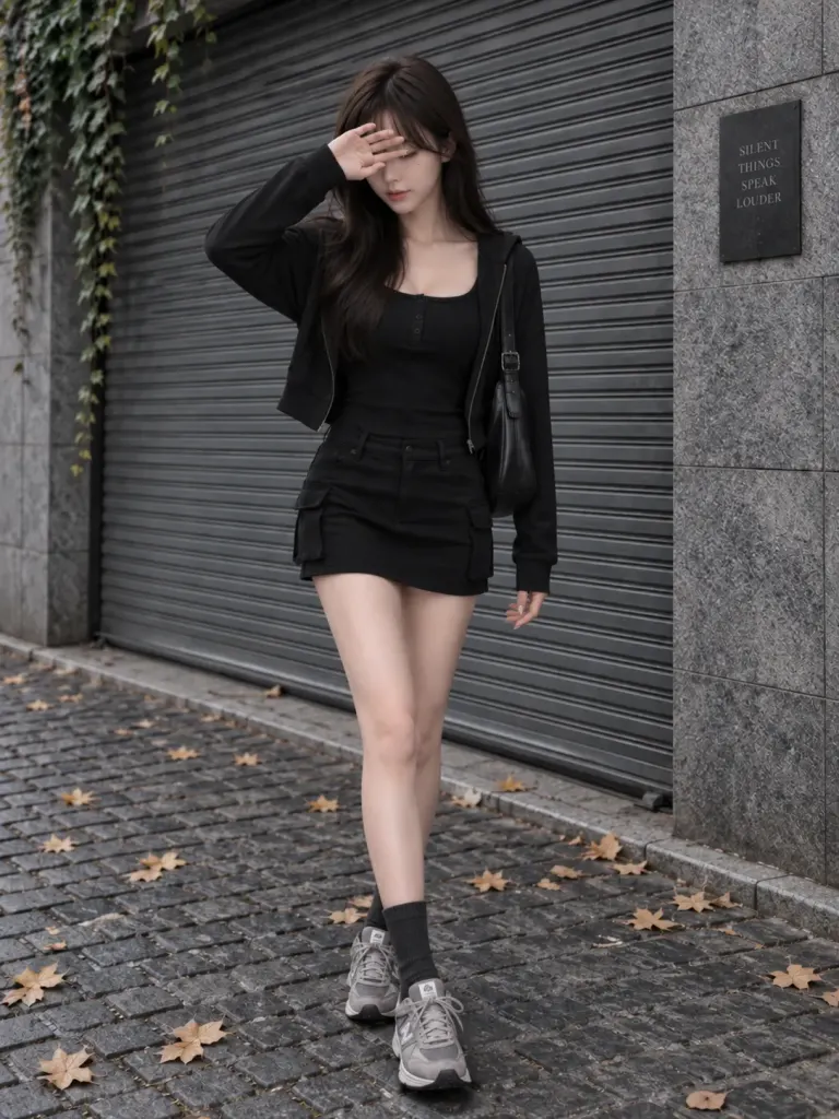 Tạo ảnh lookbook thời trang urban chân thực